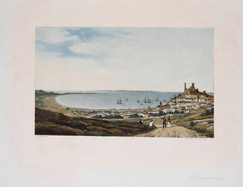 Ambroise Louis Garneray (French, 1783-1857), Cannes, France