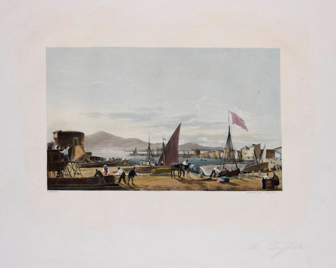 Ambroise Louis Garneray (French, 1783-1857), St. Tropez, France