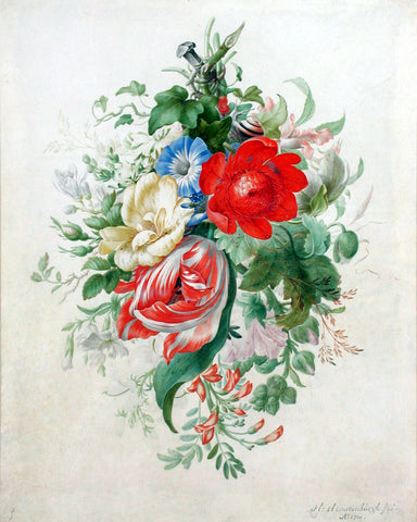 Herman Henstenburgh (Dutch, 1667-1726), Bouquet