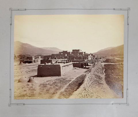 John K. Hillers (1842-1925), Pueblo de Taos South Town N.M.