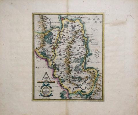 Gerard Mercator (1512-1594), Undrone Irlandiae