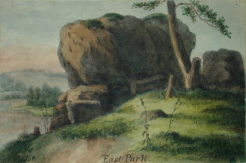 August Kollner (American, active 1838–72),  East Park. 1869. [Fairmount Park, Philadelphia]