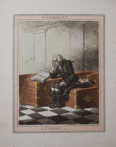 James Gillray (1756-1815), Le trésorier