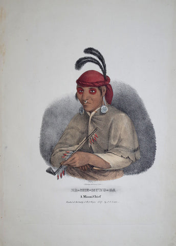 James Otto Lewis (1799-1858), Na She Mung Ga