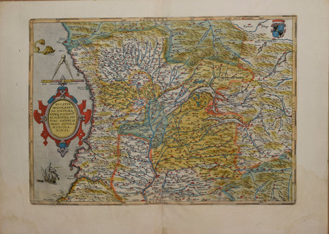 Abraham Ortelius (Flemish, 1527-1598)   Ducatus Mediolanen sis Finitima...