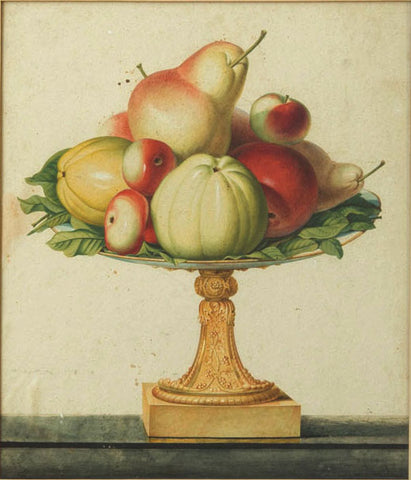 Jean Louis Prévost (c. 1760-1810), Still Life With Apples and Pears