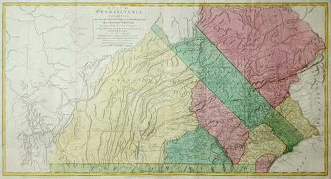 William Scull (1739-1784), A Map of Pennsylvania Exhibiting Not Only the Improved Parts of that Province...