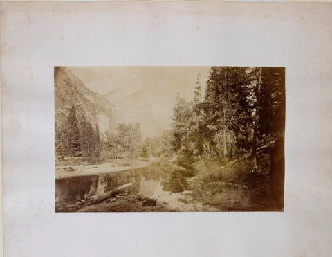 Carleton E. Watkins [1829-1916], Yosemite Valley - The Three Brothers